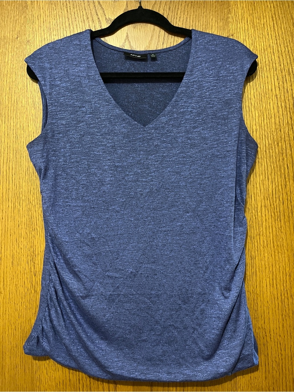 Apt. 9 Women's Sleeveless V-Neck Top in Heather Navy